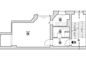 Studio im Altbau mit großem Potenzial – Grünberger Straße 19, 10243 Friedrichshain, Berlin – Vorschaubild 9