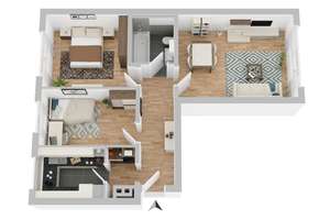 Moderne 3-Zimmer Wohnung im 3. OG mit Aufzug in Stuttgart West in zentraler Lage – Forststraße 58, 70176 Rosenberg, Stuttgart – Vorschaubild 16