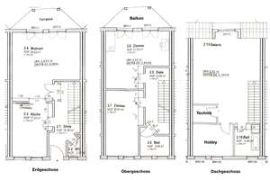 Drei Reihenhäuser in Berlin-Karlshorst - provisionsfrei – Die vollständige Adresse der Immobilie erhältst du vom Anbieter., 10318 Karlshorst, Berlin – Vorschaubild 11