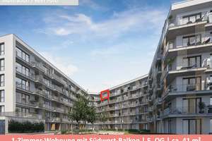 #Herrliche 1-Zimmer-Wohnung, NEUBAU, Top Lage, Stadtpark, Südwest-Balkon*Frei ab 1.9./1.10. – Ludwig-Feuerbach-Straße 4, 90489 Wöhrd, Nürnberg – Vorschaubild 11