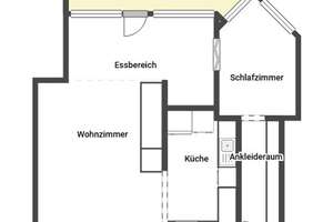 Erdgeschosswohnung mit Terrasse im Grünen  – Die vollständige Adresse der Immobilie erhältst du vom Anbieter., 47800 Bockum, Krefeld – Vorschaubild 10