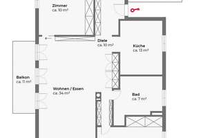 Darf es ruhig in der Stadt sein? – Die vollständige Adresse der Immobilie erhältst du vom Anbieter., 20146 Rotherbaum, Hamburg – Vorschaubild 6
