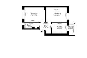 Schöne Aussicht vom Balkon genießen! – Goethestraße 46, 12459 Oberschöneweide, Berlin – Vorschaubild 7