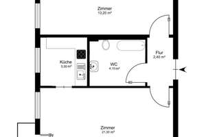 Charmante 2-Zimmer-Altbauwohnung mit Balkon – 4. OG, Samariterkiez, bezugsfrei – 10247 Friedrichshain, Berlin – Vorschaubild 21