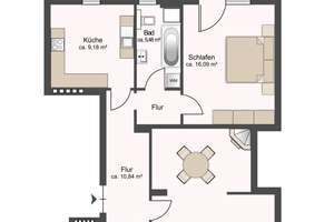 In zentraler Wohnlage: Großzügige 3 Zimmer-Wohnung in schönem Altbau – Die vollständige Adresse der Immobilie erhältst du vom Anbieter., 22043 Marienthal, Hamburg – Vorschaubild 16