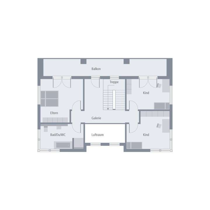 Grundriss Obergeschoss