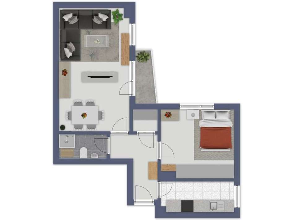 Schlafzimmer - (KI generiert)