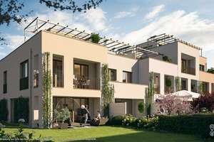 Real geteiltes 4-Zi-RMH mit 2 Terrassen und exklusiver Dachterrasse in Süd-West-Ausrichtung  – Schmetterlingstr. 6a,6b,8a,8b,, 85551 Kirchheim bei München – Vorschaubild 2