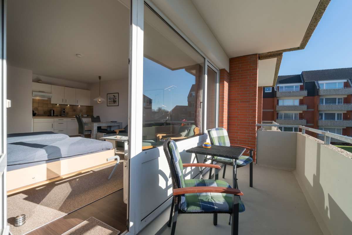 Immobilie in Borkum - Schöner Südbalkon trifft auf geräumigen Schnitt: Appartement zum Verkauf - Bild 2