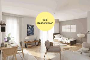 Barrierefreies Miniapartment inkl. Küchenzeile