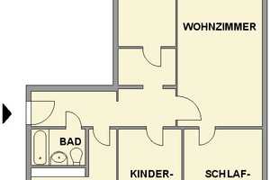 Familien aufgepasst - 4-Raum-Wohnung und die Kita im Wohnumfeld – Am Harthwald 22, 9123 Chemnitz – Vorschaubild 7