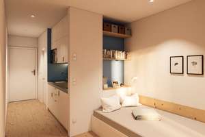 The House of Co - Möbliertes Studentenapartment in Mannheim mit Gym, Lernraum & Washing Lounge – Seckenheimer Landstraße 238, 68163 Neuostheim/Neuhermsheim, Mannheim – Vorschaubild 5