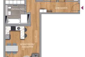 *** Familienwohnung mit Blick ins Grüne, EBK, 2 Bäder, TG mit Ladeoption *** – Friedrich-Bosse-Straße 69, 4159 Möckern, Leipzig – Vorschaubild 12