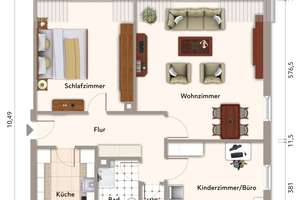 Charmante 3-Zimmer-Dachgeschosswohnung in der Ulmer Weststadt – Die vollständige Adresse der Immobilie erhältst du vom Anbieter., 89077 Weststadt, Ulm – Vorschaubild 6