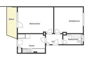 Bezugsfrei! Helle 2-Zimmer-Eigentumswohnung mit Balkon in Köln-Sürth – Die vollständige Adresse der Immobilie erhältst du vom Anbieter., 50999 Sürth, Köln – Vorschaubild 10