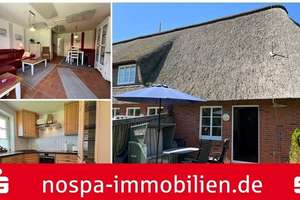 In direkter Deichlage! Reihenmittelhaus unter Reet mit Weitblick über Nordstrand – Die vollständige Adresse der Immobilie erhältst du vom Anbieter., 25845 Nordstrand – Vorschaubild 1