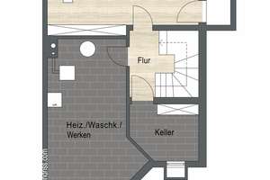 GEPFLEGTES REIHENECKHAUS MIT GARAGE UND AUSBAURESERVE – Die vollständige Adresse der Immobilie erhältst du vom Anbieter., 74172 Neckarsulm – Vorschaubild 16