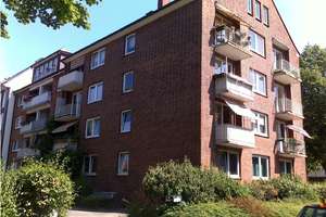 2-Zimmer Wohnung im 4. OG mit Balkon in Hamburg-Barmbek-Süd