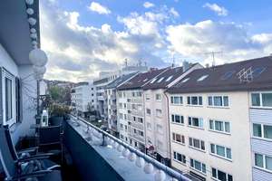 Hochwertig möblierte 3-Zimmer Traumwohnung: Panoramablick, 2 Balkone - Internationals Welcome! 