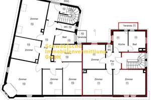 3-Zi.-Whg., 1. DG, Altbau, Veranda, Sanierungsgebiet, kein Denkmalschutz, spannendes Invest., ATP 11 – Die vollständige Adresse der Immobilie erhältst du vom Anbieter., 70376 Neckarvorstadt, Stuttgart – Vorschaubild 2