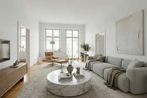 Bezugsfreie Balkonwohnung mit Fahrstuhl in der Kollwitzstraße – Kollwitzstraße 76, 10435 Prenzlauer Berg, Berlin – Vorschaubild 1
