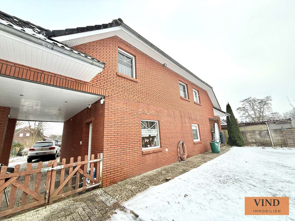 Immobilie in Westoverledingen - Zweifamilienhaus mit großem Grundstück in Westoverledigen! - Bild 1