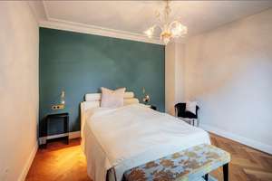 Möbliert: Elegante Wohnung mit stilvollem Interieur – Die vollständige Adresse der Immobilie erhältst du vom Anbieter., 80638 Nymphenburg, München – Vorschaubild 3
