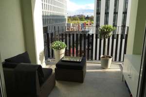 Hochwertig möbliertes 1-Zimmer-Business-Appartement am Olympiapark