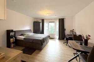 Gemütliche 1-Zimmer-Wohnung mit EBK und Balkon in Woltmershausen – Mellumweg 47, 28197 Woltmershausen (Ortsteil), Bremen – Vorschaubild 3