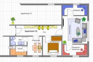 Stilvolles 3-Zi Apartment in Waldau – Die vollständige Adresse der Immobilie erhältst du vom Anbieter., 70597 Waldau, Stuttgart – Vorschaubild 25