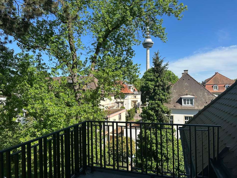 Balkonausblick Fernmeldeturm