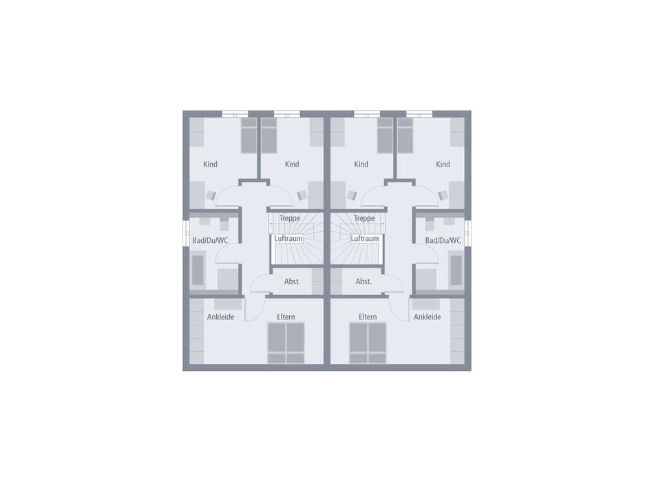 Grundriss Obergeschoss