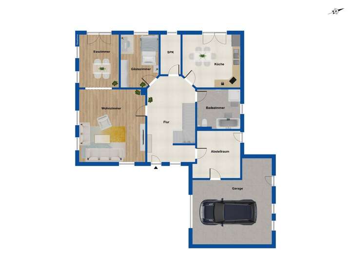 Grundriss Erdgeschoss