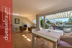 Urdenbach: Stilvoll wohnen mit Weitblick – hochwertig modernisierte 3-Zimmer-Wohnung mit Balkon