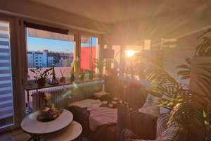 Leben über München mit Alpenblick