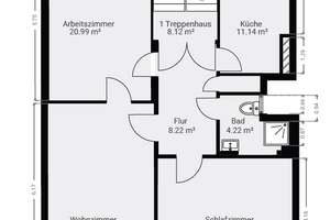 NEU! Möbliertes WG Zimmer in sarnierter Wohnung mit attraktiver Wohnlage – 60594 Sachsenhausen-Nord, Frankfurt am Main – Vorschaubild 9