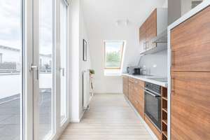 Am Weinbergspark, Mitte: 2 Zimmer Penthouse, Aufzug, AC, Stellplatz, Süd-West-Terrasse ca. 25 m² – Die vollständige Adresse der Immobilie erhältst du vom Anbieter., 10119 Mitte (Ortsteil), Berlin – Vorschaubild 10