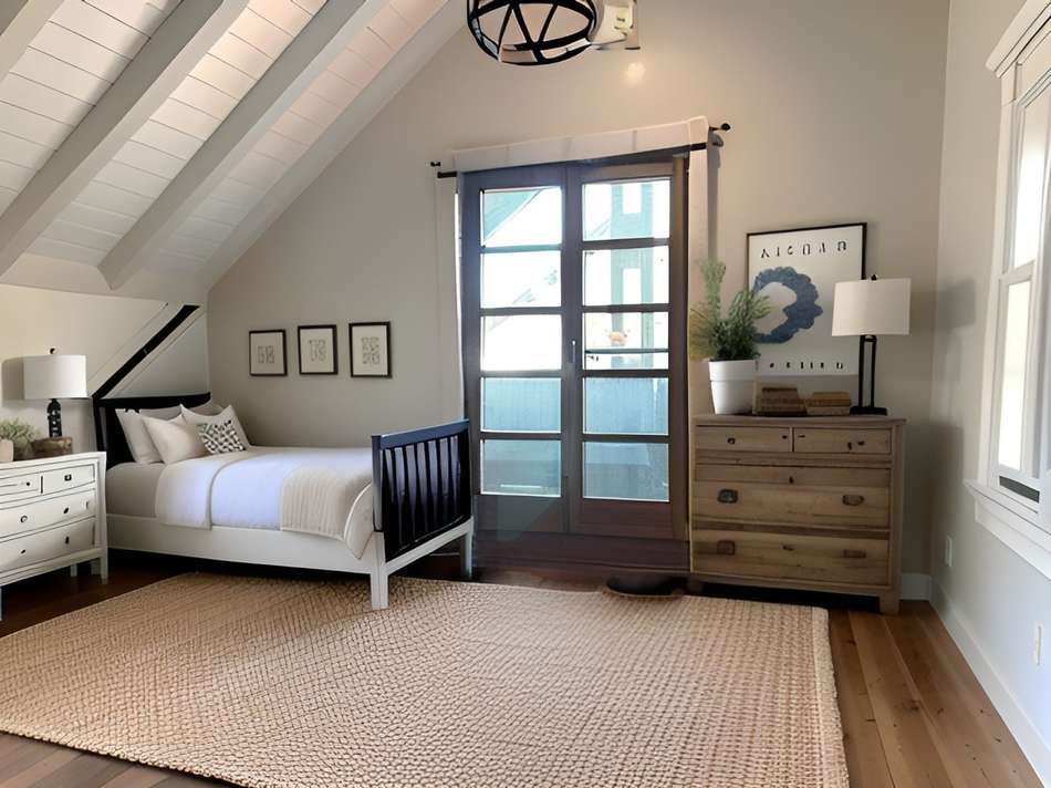Wohnbeispiel Schlafzimmer (KI-