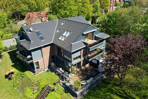 Wohnen über der Werse: Exklusives Penthouse mit Kamin, Dachterrasse & TG – Die vollständige Adresse der Immobilie erhältst du vom Anbieter., 48157 Handorf, Münster – Vorschaubild 3