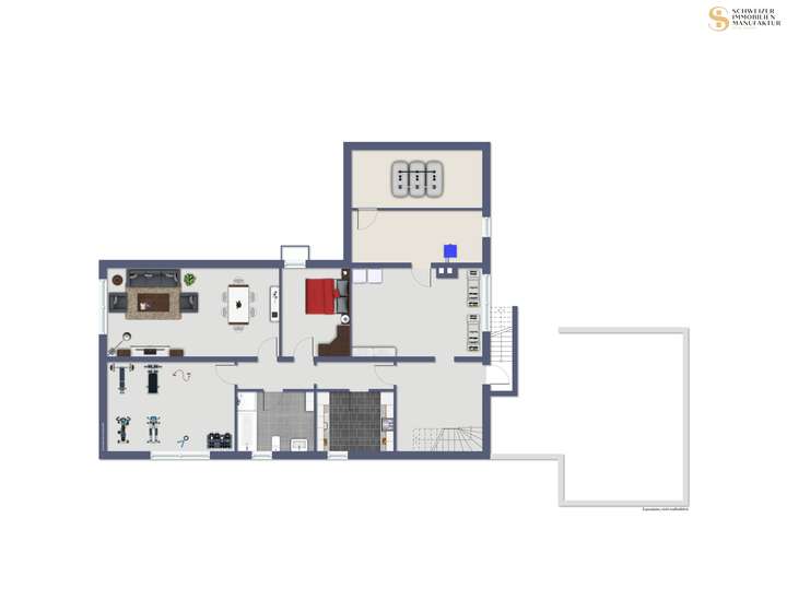Grundriss Untergeschoss