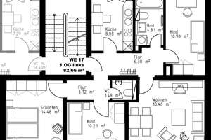 Vermietete 4-Raum-Wohnung mit Stellplatz zur Kapitalanlage in den "Hoffmans Gärten" !! – Essener Straße 89, 4357 Mockau-Nord, Leipzig – Vorschaubild 13