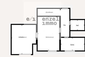 Ansprechende, zentral gelegene 2-Zimmer-Wohnung mit großem Westbalkon und Fernsicht in Zuffenhausen – Die vollständige Adresse der Immobilie erhältst du vom Anbieter., 70437 Rot, Stuttgart – Vorschaubild 9