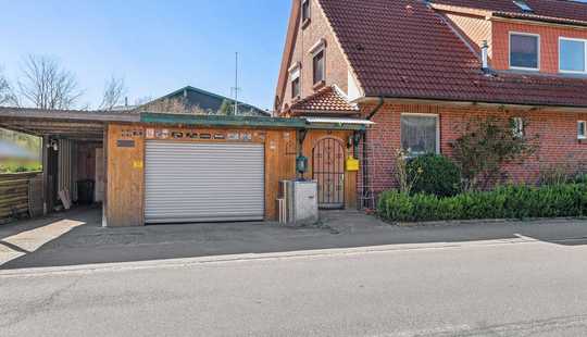 Bild von Familienfreundliches 4 bis 5 Zimmer-Reihenendhaus mit großer Garage in Hennstedt (Kreis Steinburg)