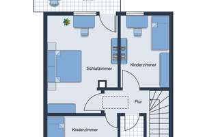 Sanierungsbedürftig, aber WOW! Unter Bodenrichtwert! DHH mit großem Garten in Wiesbaden Kohlheck! – Die vollständige Adresse der Immobilie erhältst du vom Anbieter., 65199 Dotzheim, Wiesbaden – Vorschaubild 3