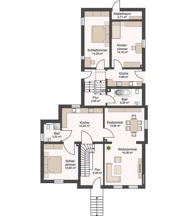 Grundriss Erdgeschoss