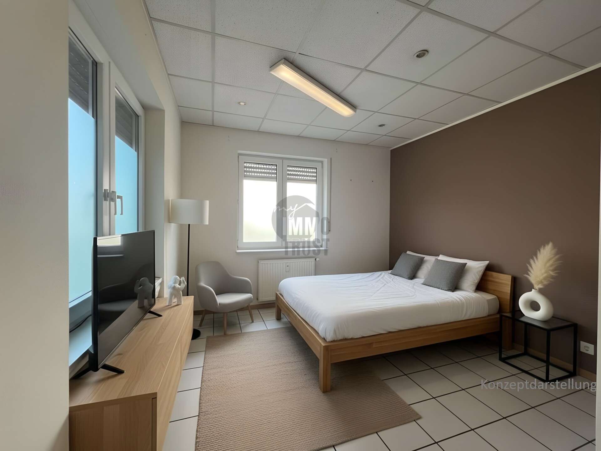 Immobilie in Muggensturm - AUS LADEN WIRD LOFT: STYLISCHE 118 m² WOHNUNG IM HERZEN VON MUGGENSTURM! - Bild 1