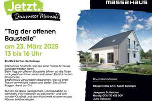 So 23.03.25 Tag der offenen Tür auf einer Massa Haus Baustelle in Simmern! – Alb-Donau-Kreis – Vorschaubild 16