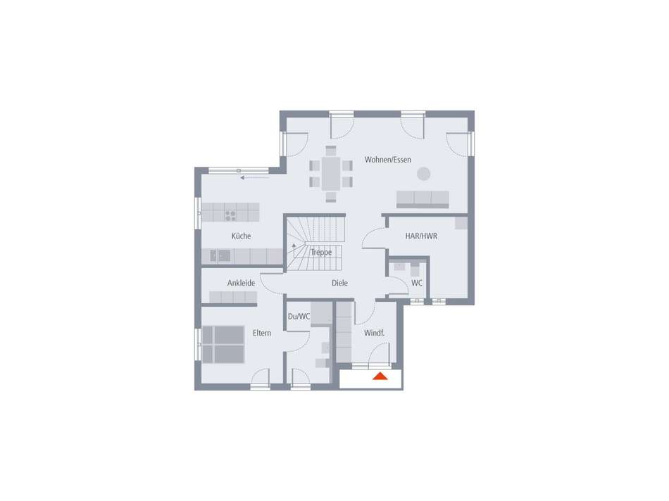 Grundriss Erdgeschoss