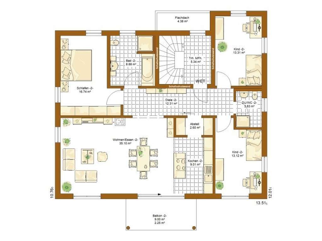 Immobilie in Adelsheim -  2 Familien im Traumhaus und 2mal  KFW QNG nutzen - Bild 2