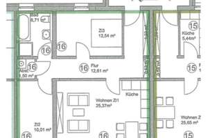 Attraktive 3 Zimmer Wohnung in Hamburg  Groß Flottbek​ mit Parkplatz und großem Westbalkon – Die vollständige Adresse der Immobilie erhältst du vom Anbieter., 22607 Bahrenfeld, Hamburg – Vorschaubild 1